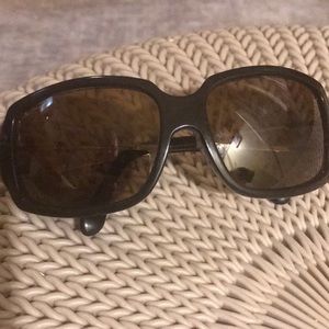 Maui Jim bamboo arm sunglasses MJ 104-16 used